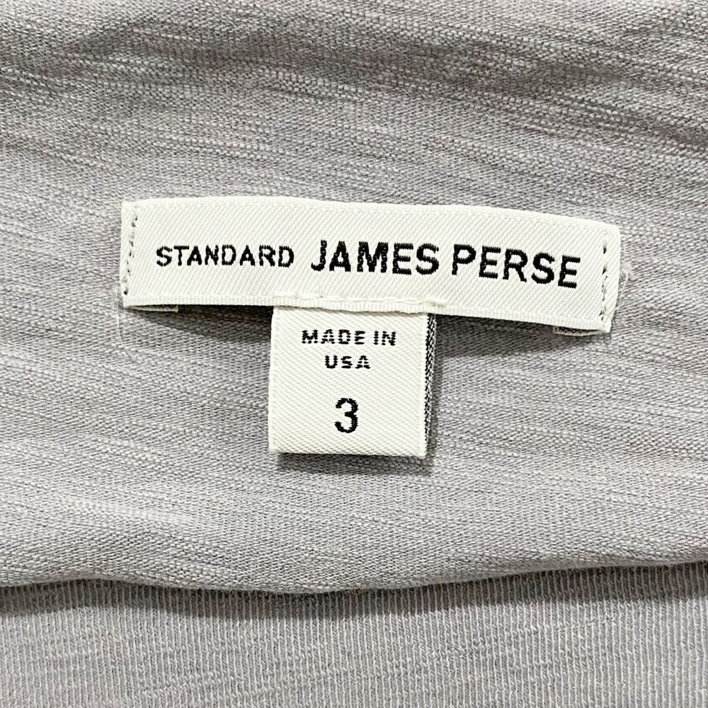 JAMES PERSE Off The Shoulder Top WVD3700 Quite Luxury Minimalist Size 3 Large - Picture 5 of 8